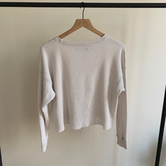 Abercrombie & Fitch cropped thermal - Picture 5 of 5